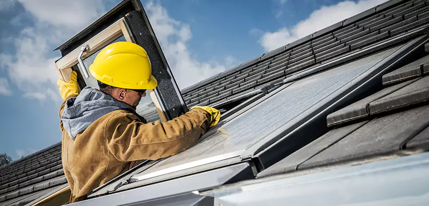 Skylight Flashing Repair in Tuttle