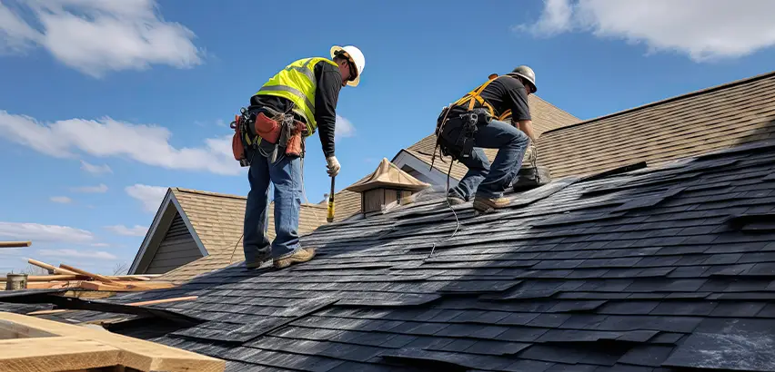 Shed Gutter Installation in Tuttle